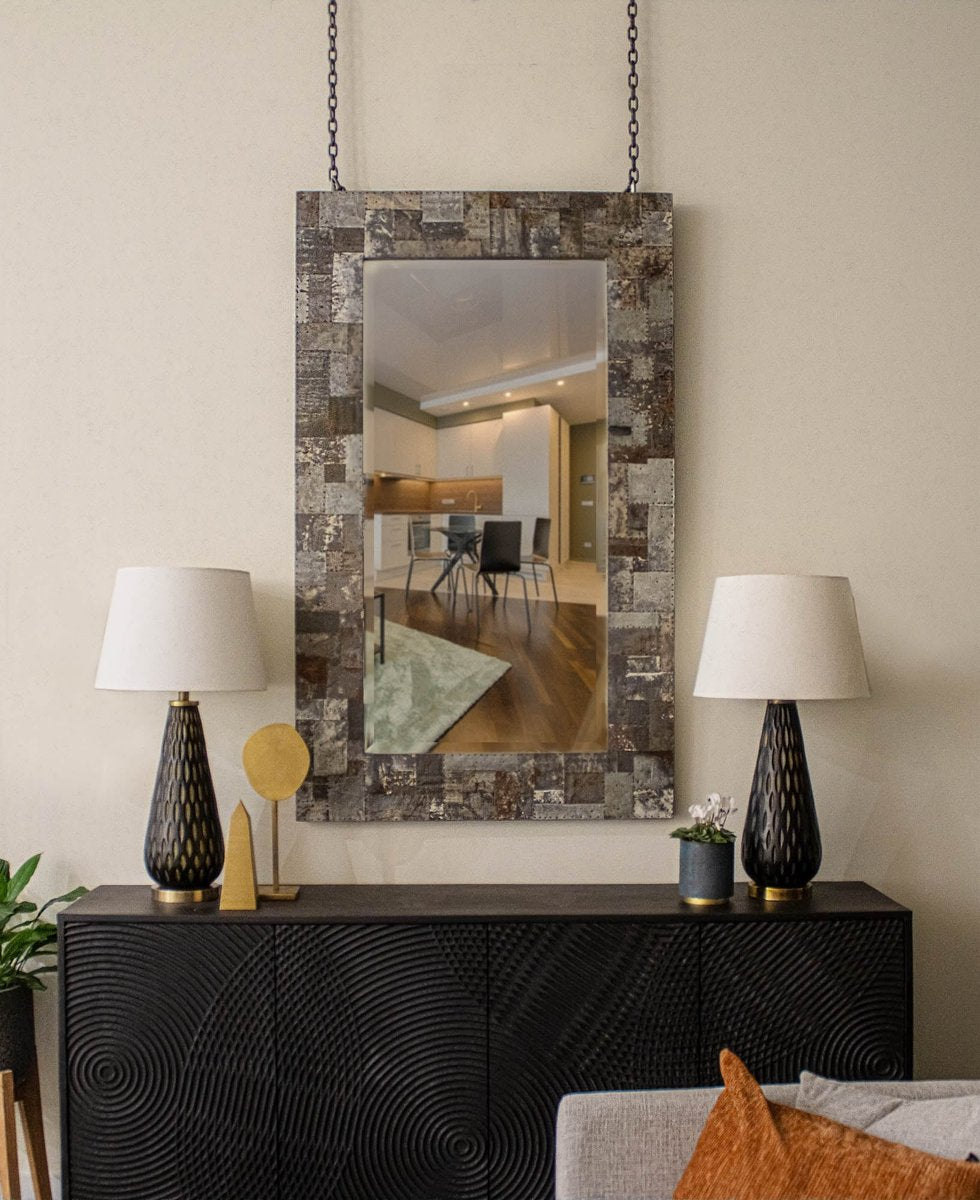 Arcadia Wood Frame Wall Mirror -- view 2