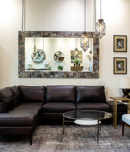 Arcadia Wood Frame Wall Mirror -- view 5