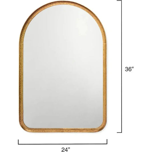 Arch Metal Frame Wall Mirror