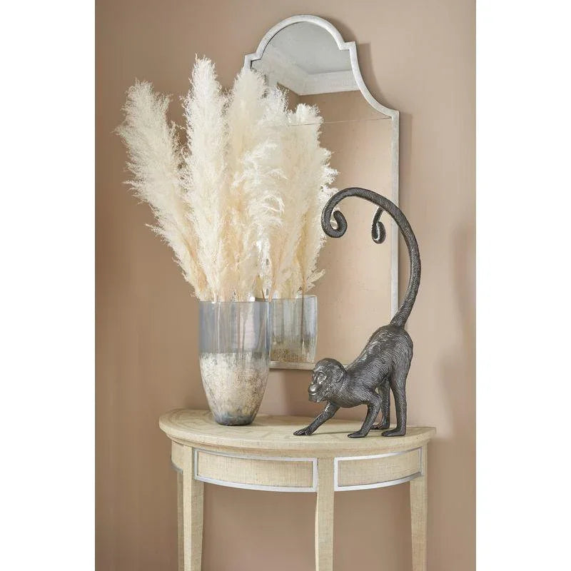 Architectural Arch Iron Framed Wall Mirror - LOOMLAN - Chelsea House - Wall Mirrors