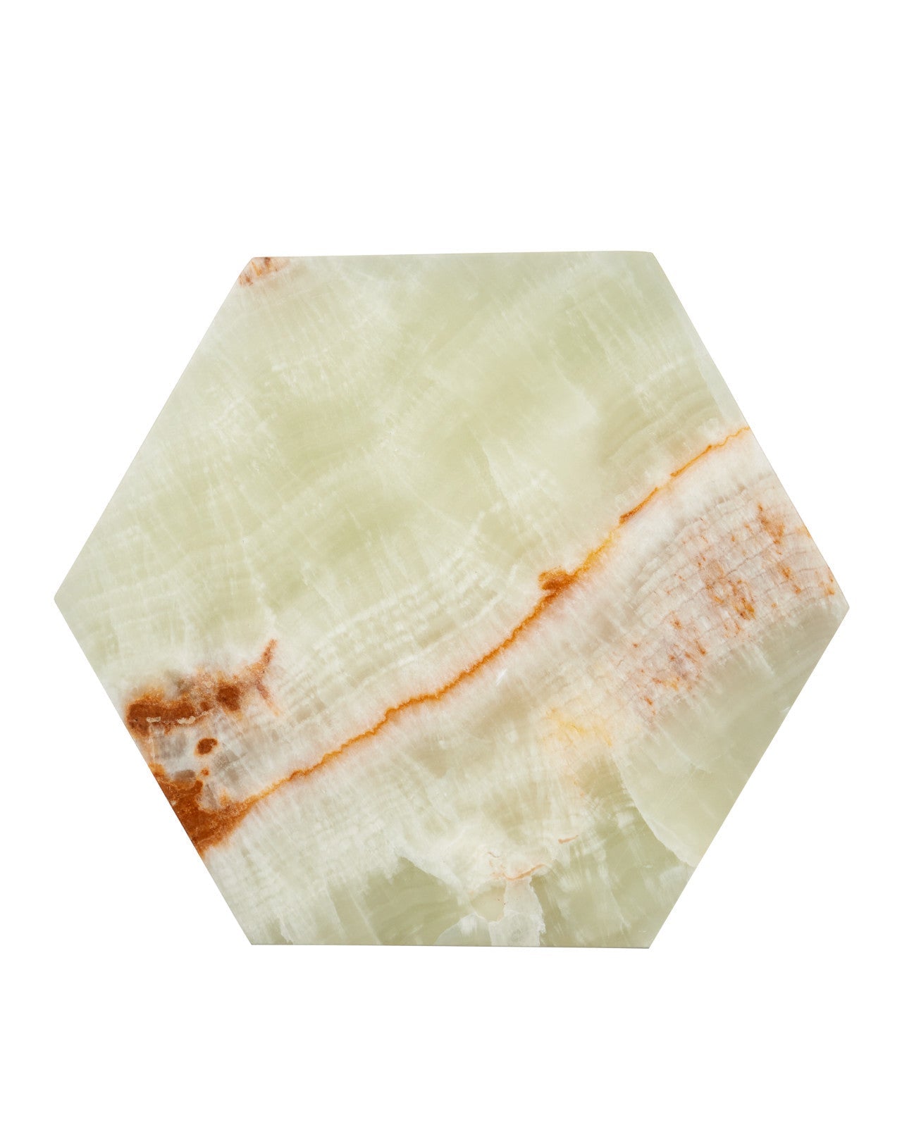 Arco Green Onyx Hexagon Box