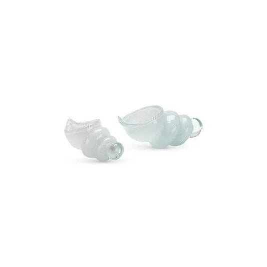 Ariel Blown Glass Shells (Set of 2) - LOOMLAN - Jamie Young - Statues & Sculptures
