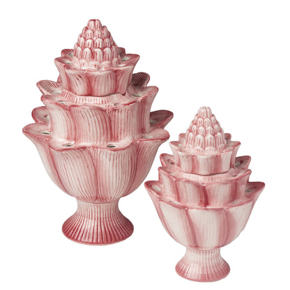 Artichoke Green Ceramic Tulipiere