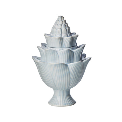 Artichoke Green Ceramic Tulipiere