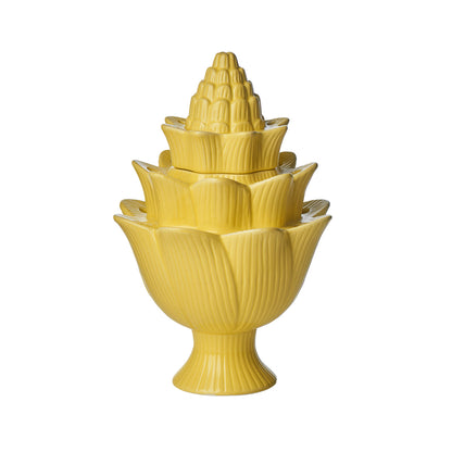 Artichoke Green Ceramic Tulipiere