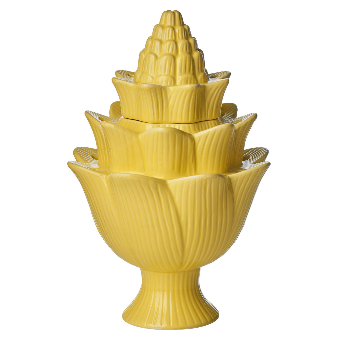 Abigails Artichoke Tulipiere Light Blue Ceramic Vase