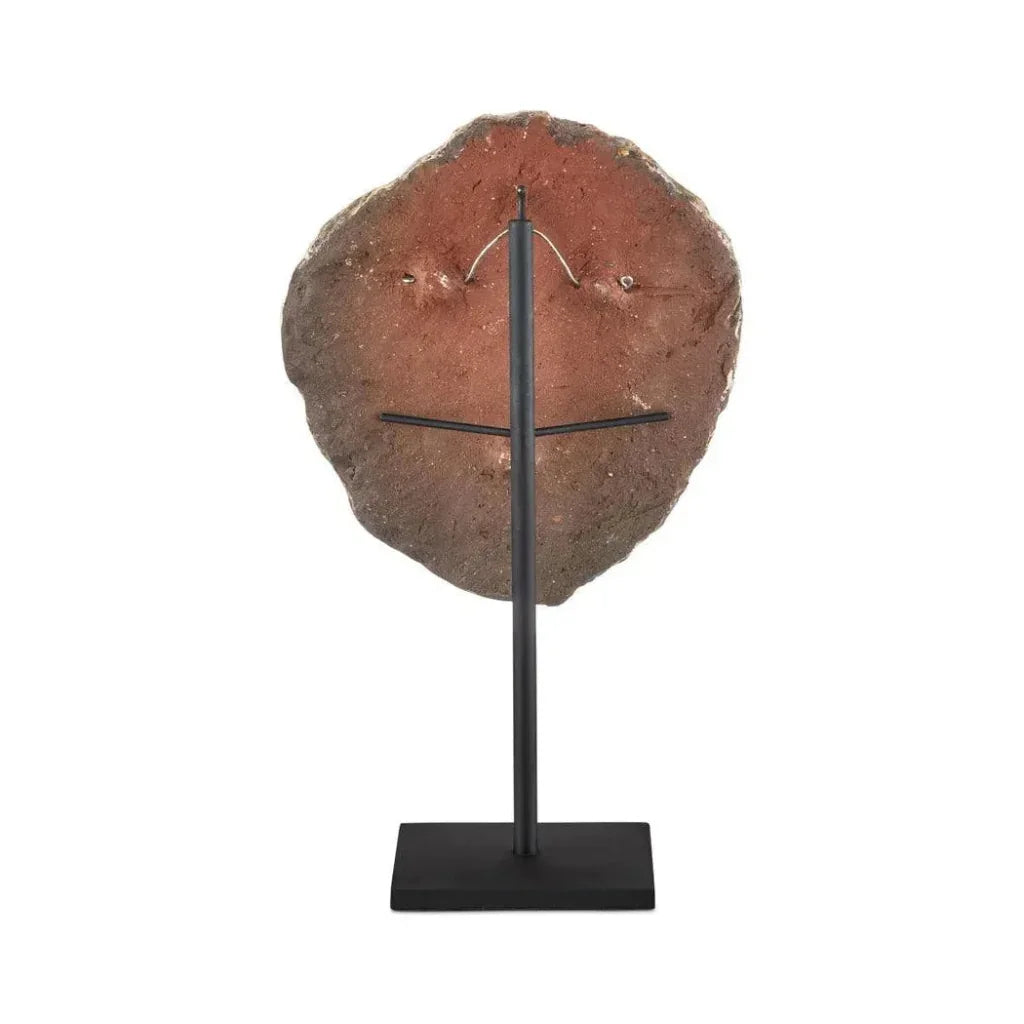 Artisan Medium Face Disc - LOOMLAN - Currey & Co - Statues & Sculptures