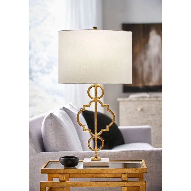 Artistic Antique Design Marble Base Table Lamp - LOOMLAN - Chelsea House - Table Lamps