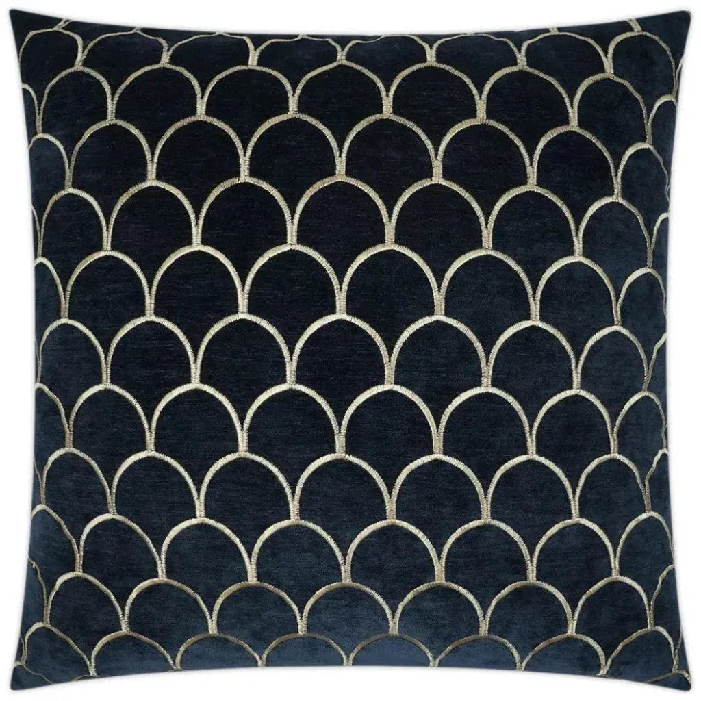 Arvana Midnight Blue Throw Pillow Insert - LOOMLAN - D.V. Kap - Throw Pillows