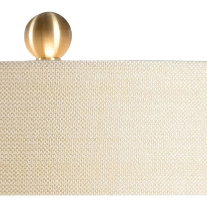 Astor Vase Cream Glazed Ceramic Body Table Lamp - LOOMLAN - Chelsea House - Table Lamps