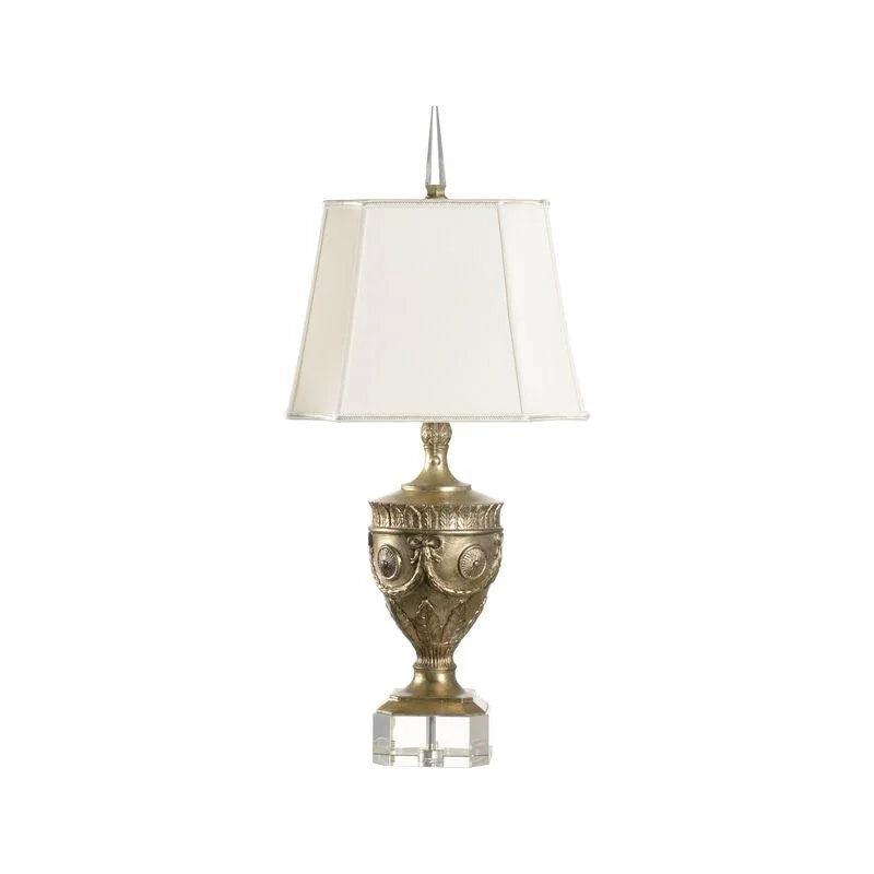 Athena Champagne Gold Silver Lighting Table Lamp - LOOMLAN - Wildwood - Table Lamps