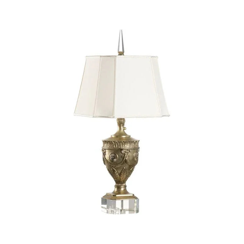 Athena Champagne Gold Silver Lighting Table Lamp - LOOMLAN - Wildwood - Table Lamps