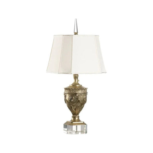 Athena Champagne Gold Silver Lighting Table Lamp - LOOMLAN - Wildwood - Table Lamps