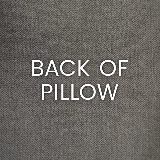 Athenee Smoke Grey Throw Pillow With Insert - LOOMLAN - D.V. Kap - Throw Pillows