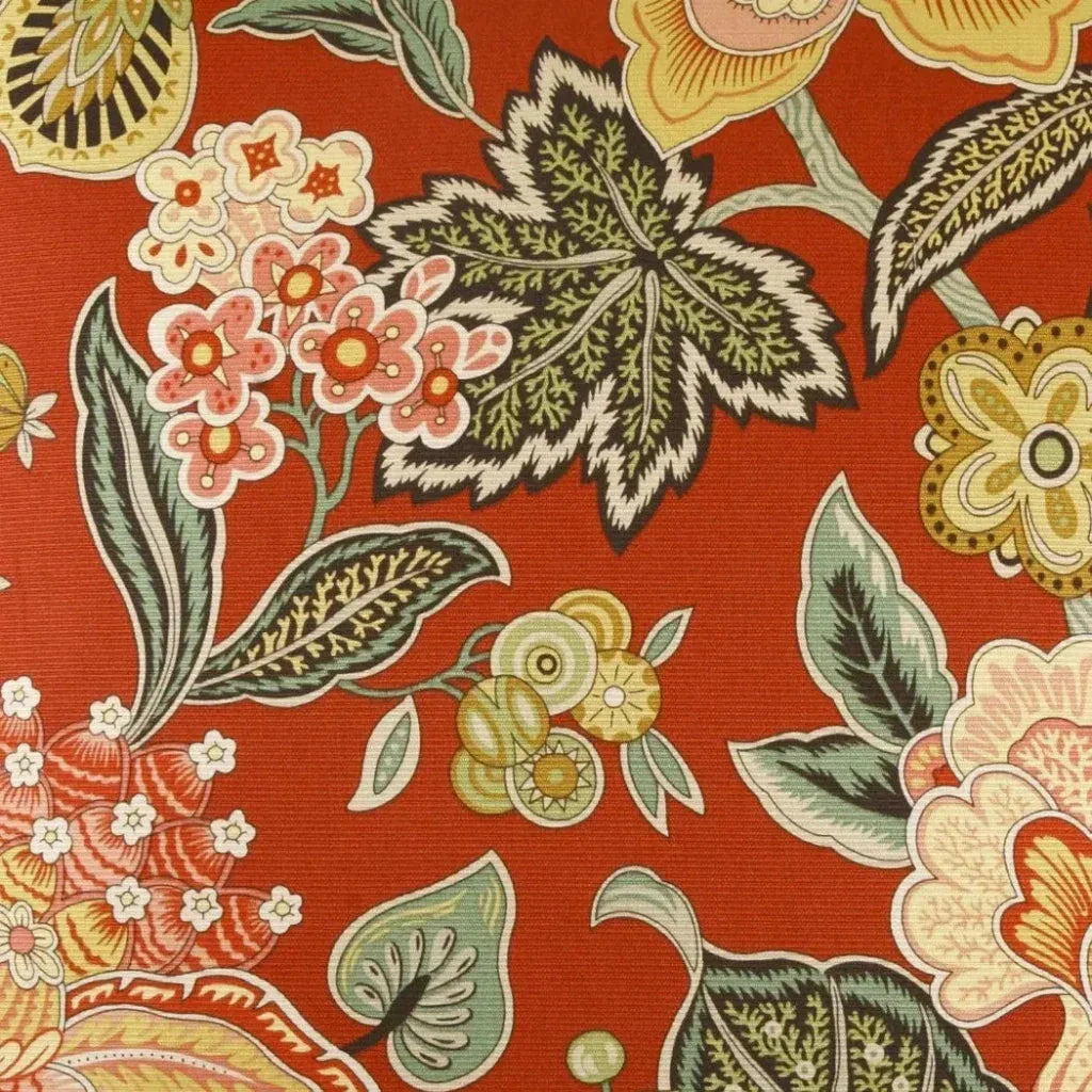 Augustus Red Throw Pillow With Insert - LOOMLAN - D.V. Kap - Throw Pillows