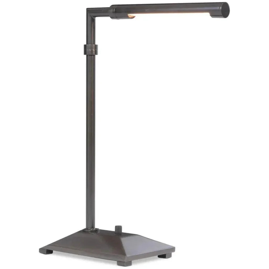 Autrand Metal amd Acrylic Black Desk Lamp - LOOMLAN - Currey & Co - Table Lamps