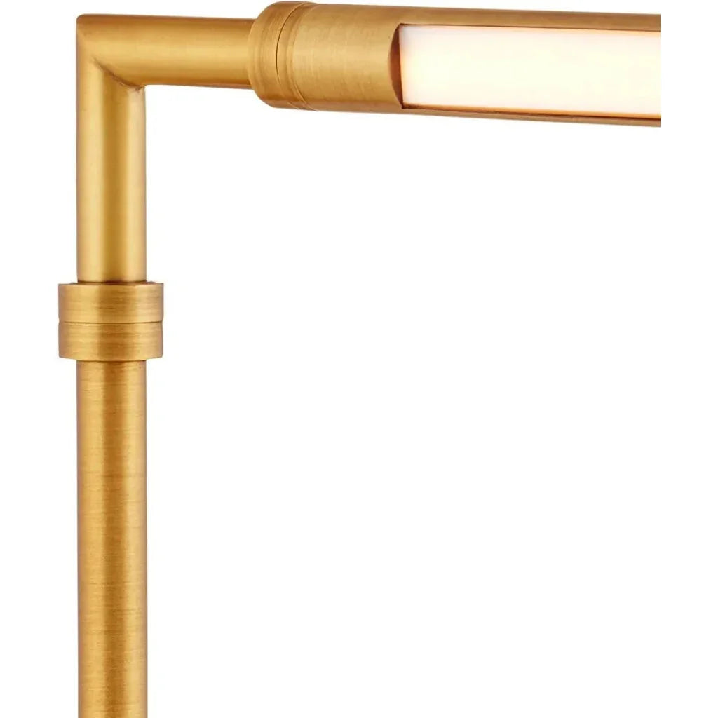 Autrand Metal amd Acrylic Gold Desk Lamp - LOOMLAN - Currey & Co - Table Lamps
