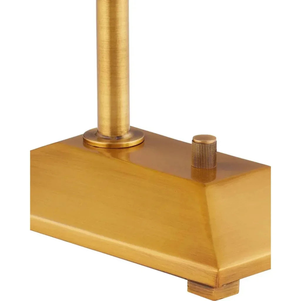 Autrand Metal amd Acrylic Gold Desk Lamp - LOOMLAN - Currey & Co - Table Lamps