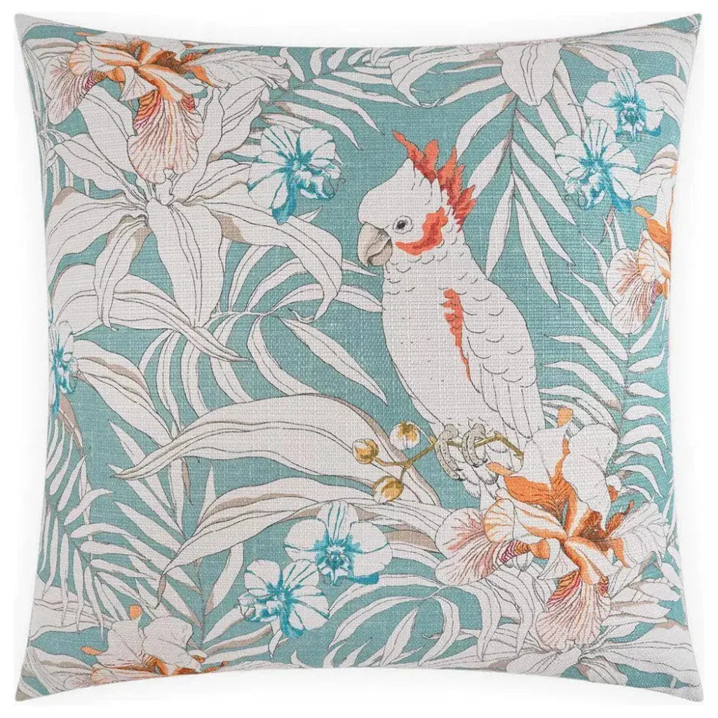 Auxerre Light Blue Throw Pillow With Insert - LOOMLAN - D.V. Kap - Throw Pillows