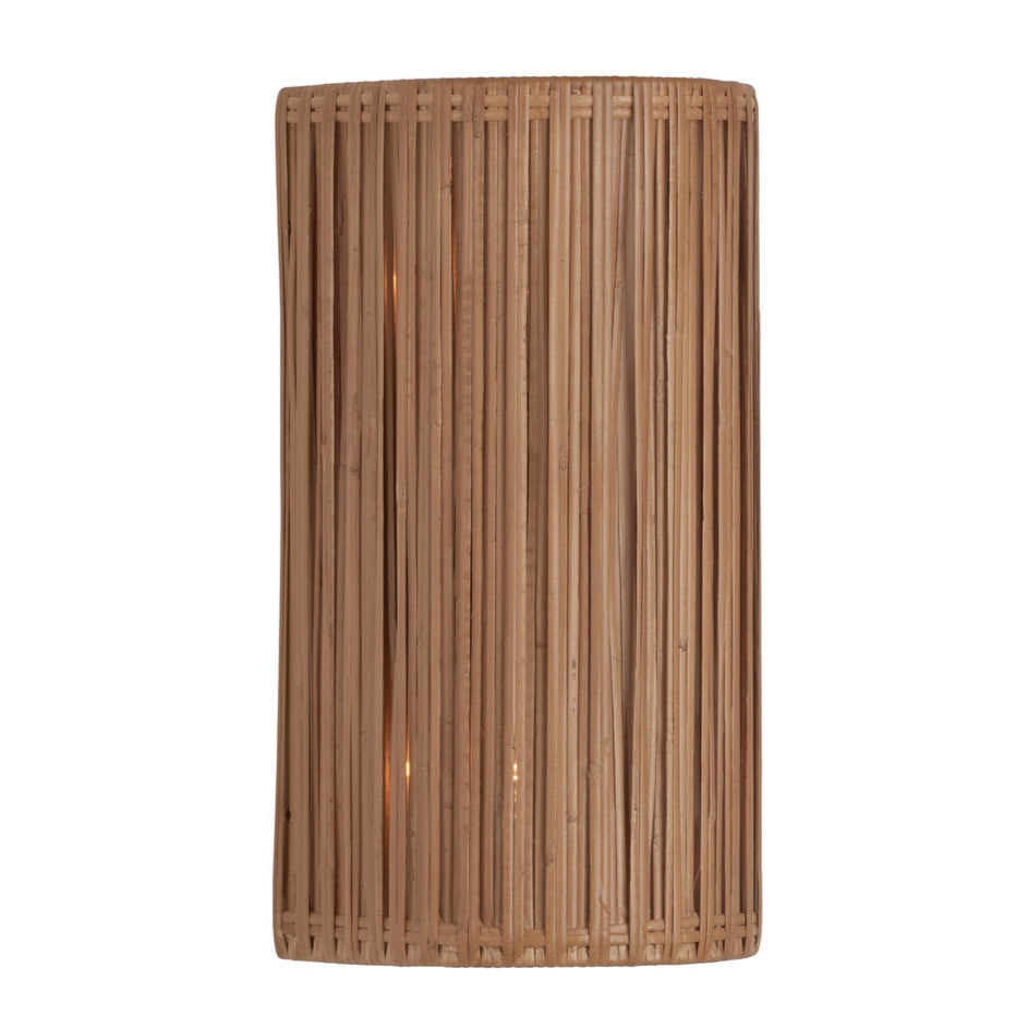 Avondale Woven Rattan Wall Sconce