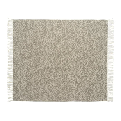 Karoo Brown Cotton-Blend Throw Blanket 50"x60