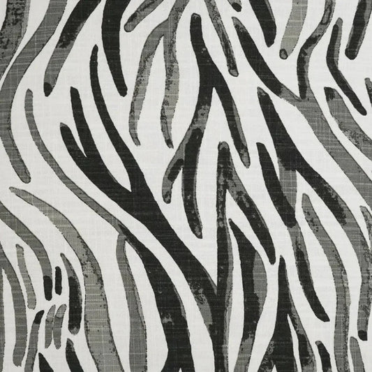 Babur Abstract Black Grey Large Throw Pillow Insert - LOOMLAN - D.V. Kap - Throw Pillows