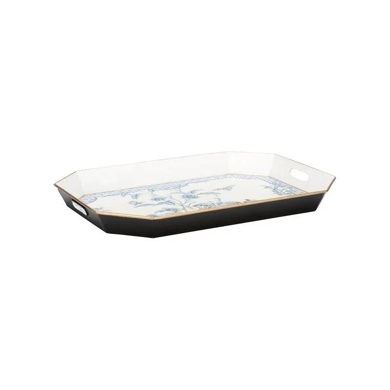 Bagatelle Hand Painted Classic Tray (Set of 2) - LOOMLAN - Chelsea House - Trays