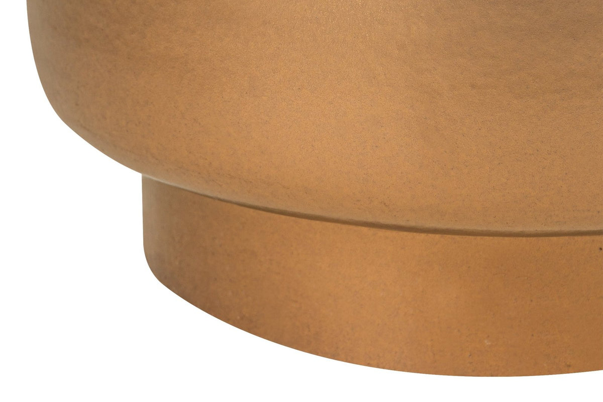 Seasonal Living Balance Garden Stool 16" - Brown Outdoor End Table