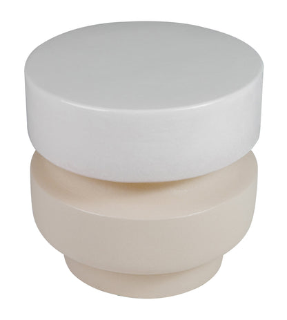 Seasonal Living Balance Garden Stool 16" - Ceramic Outdoor End Table