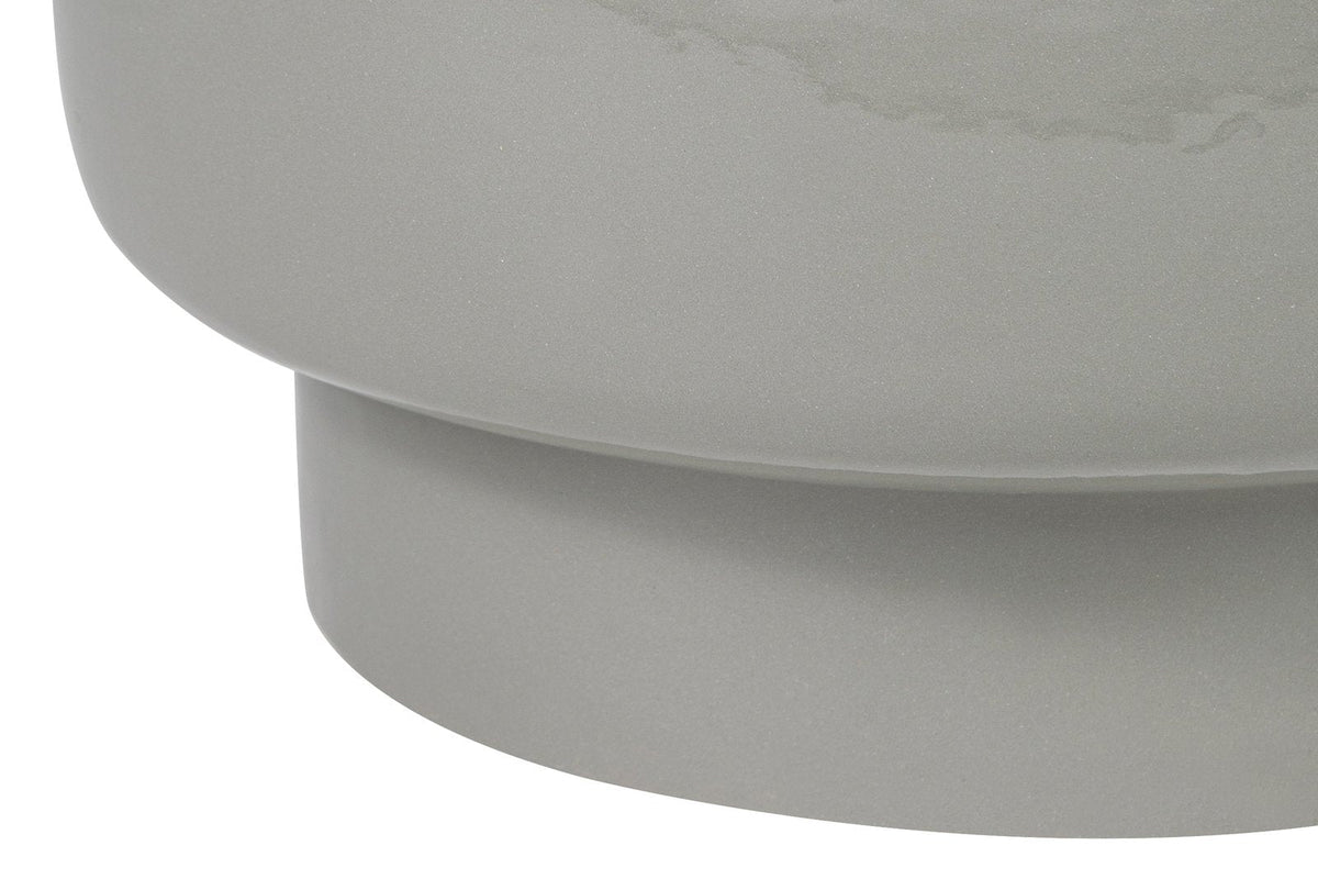 Seasonal Living Balance Stool/Accent Table 16" - Grey Outdoor End Table