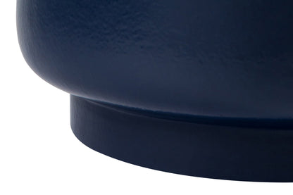 Seasonal Living Balance Stool/Accent Table 18" - Blue Outdoor End Table