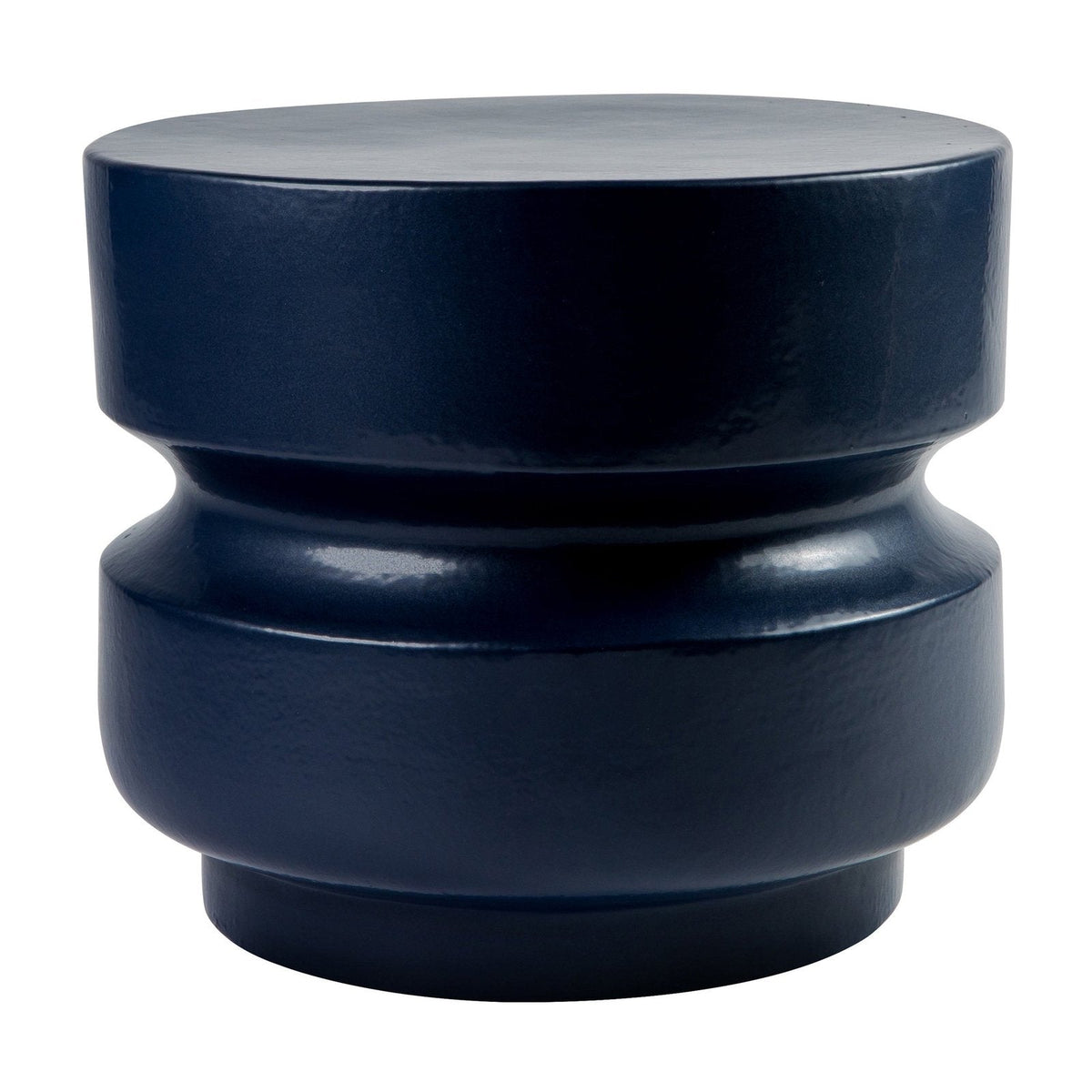 Seasonal Living Balance Stool/Accent Table 18" - Blue Outdoor End Table
