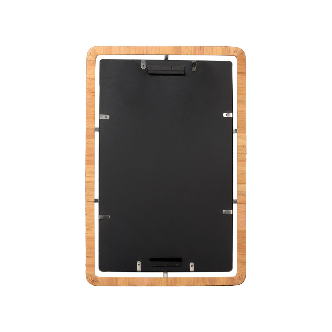 Baldein Raffia Warp Frame Wall Mirror