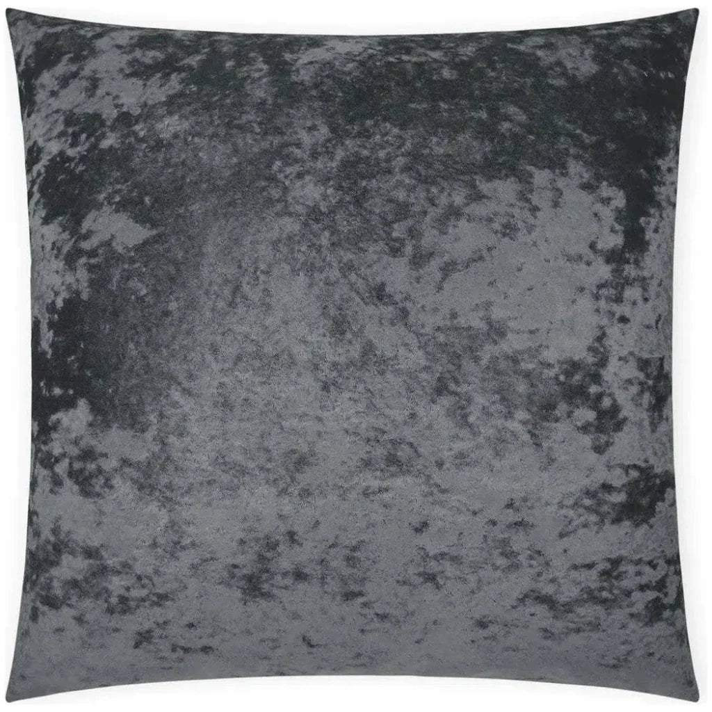 Ballet Charcoal Solid Grey Large Throw Pillow Insert - LOOMLAN - D.V. Kap - Throw Pillows