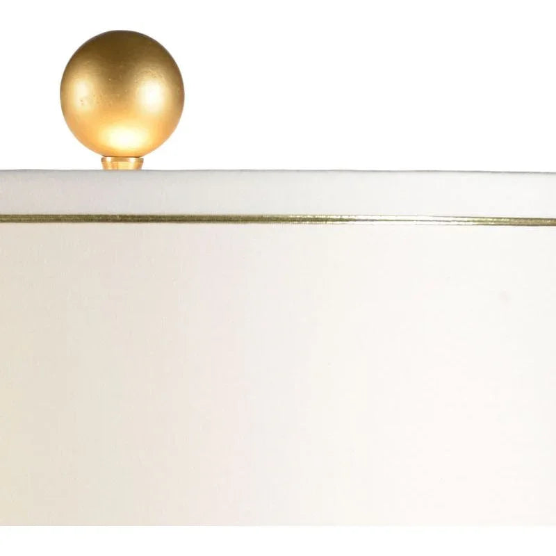 Bamboo Squares Hand - Painted Table Lamp - LOOMLAN - Chelsea House - Table Lamps