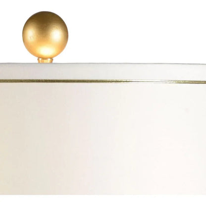 Bamboo Squares Hand - Painted Table Lamp - LOOMLAN - Chelsea House - Table Lamps