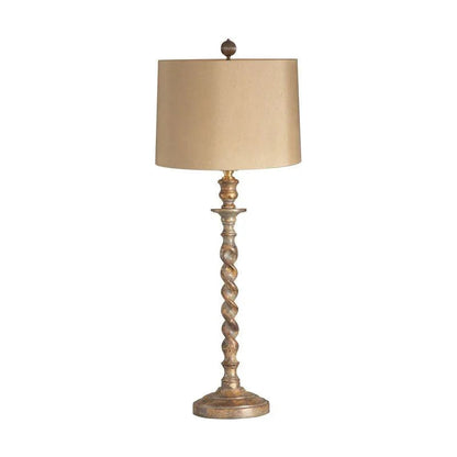 Barley Twist Buffet Handcarved Design Table Lamp - LOOMLAN - Chelsea House - Table Lamps