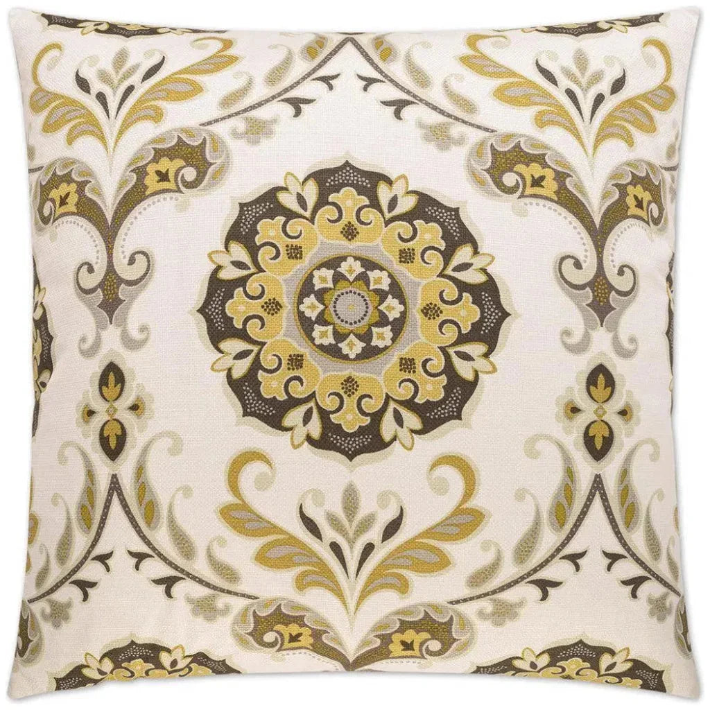 Barossa Stone Lime Throw Pillow With Insert - LOOMLAN - Throw Pillows