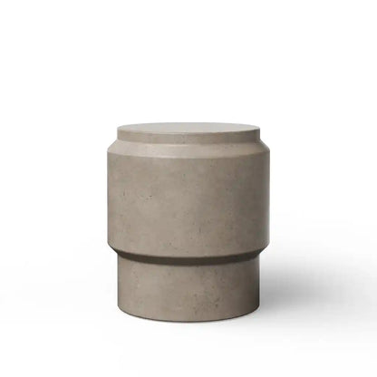 Urbia Barrel Concrete Made Stylish Outdoor Stool
