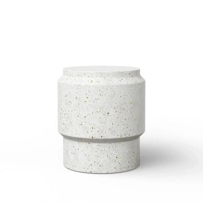 Urbia Barrel Concrete Made Stylish Outdoor Stool