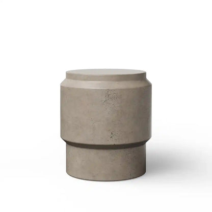 Urbia Barrel Concrete Made Stylish Outdoor Stool