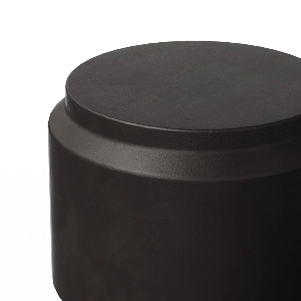 Urbia Barrel Concrete Made Stylish Outdoor Stool