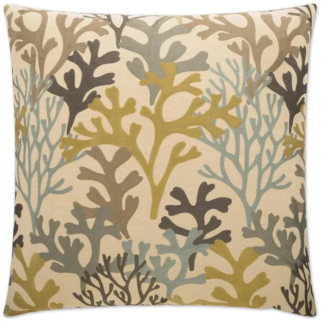 Bay Island Brown Throw Pillow With Insert - LOOMLAN - D.V. Kap - Throw Pillows