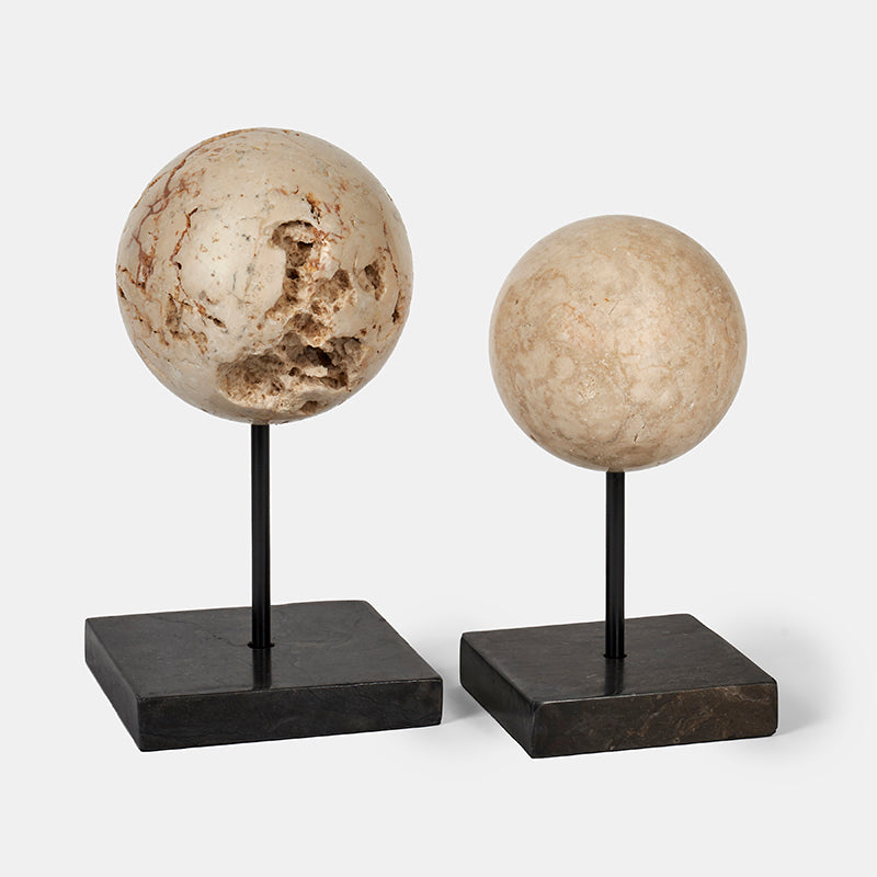 Beck Marble Base Spheres