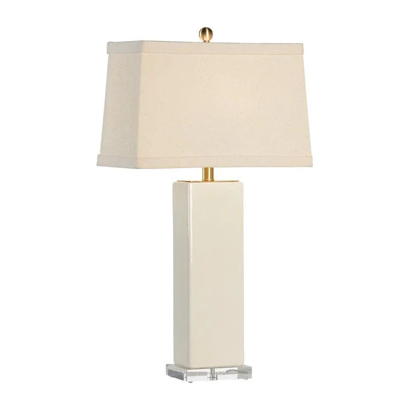 Becker Ceramic Made Antique Brass Vase Table Lamp - LOOMLAN - Chelsea House - Table Lamps