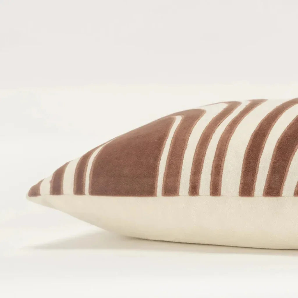 Bella Abstract lInes Large Lumbar Pillow Insert - LOOMLAN - LOOMLAN - Throw Pillows