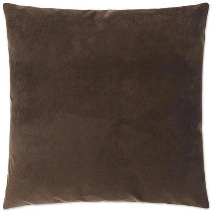Bella Chocolate Brown Throw Pillow Insert - LOOMLAN - D.V. Kap - Throw Pillows