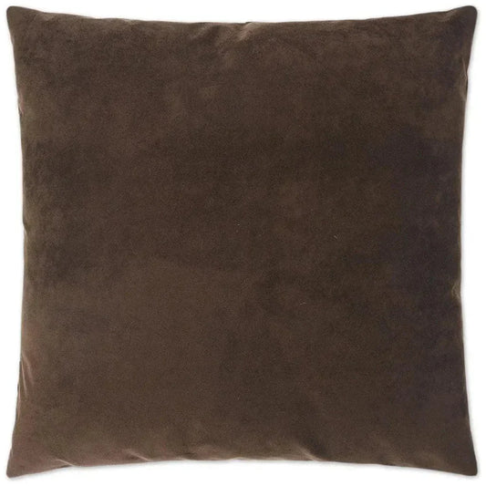 Bella Chocolate Brown Throw Pillow Insert - LOOMLAN - D.V. Kap - Throw Pillows