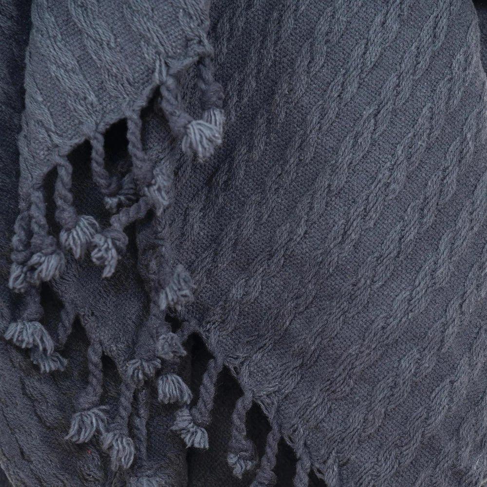 Bella Cotton Knit Throw Blanket - LOOMLAN - LOOMLAN - Throw Blankets