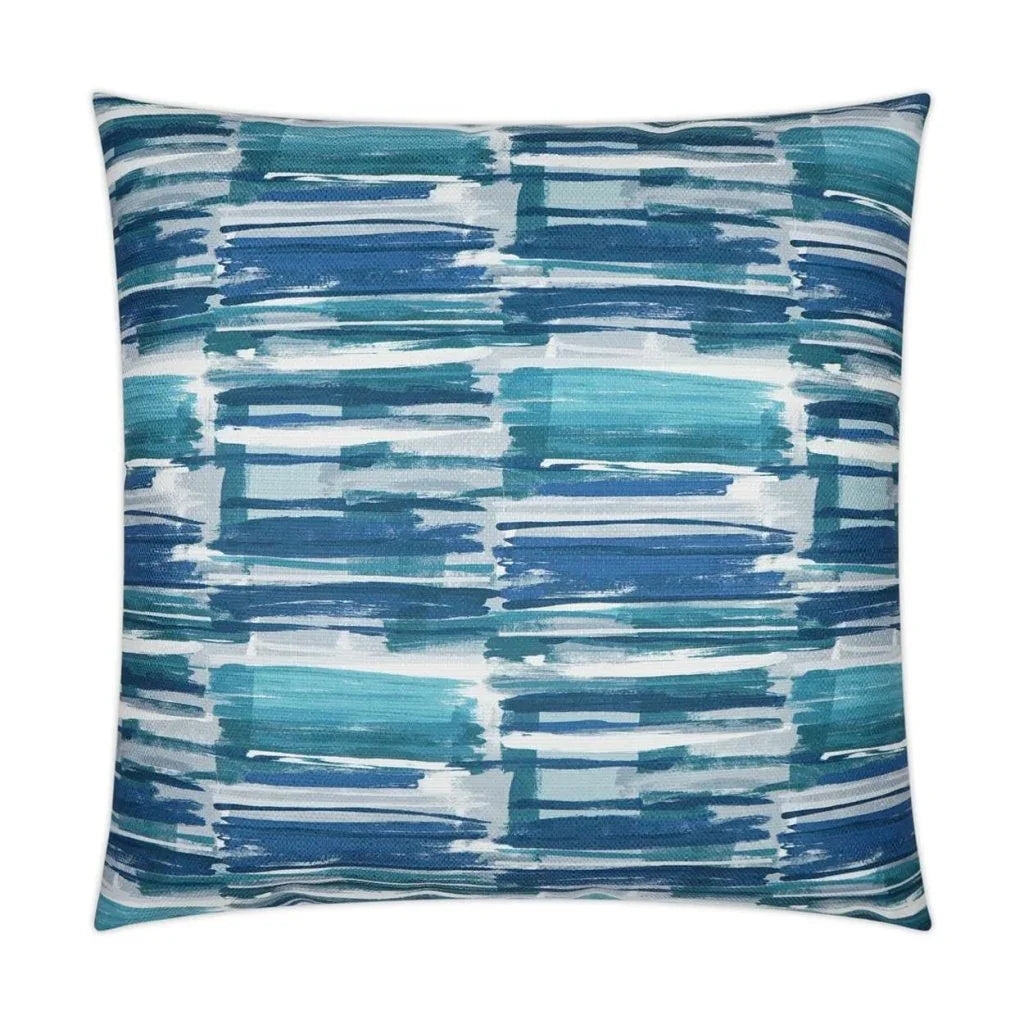 Bellamy Handmade Blue Throw Pillow - LOOMLAN - D.V. Kap - Throw Pillows